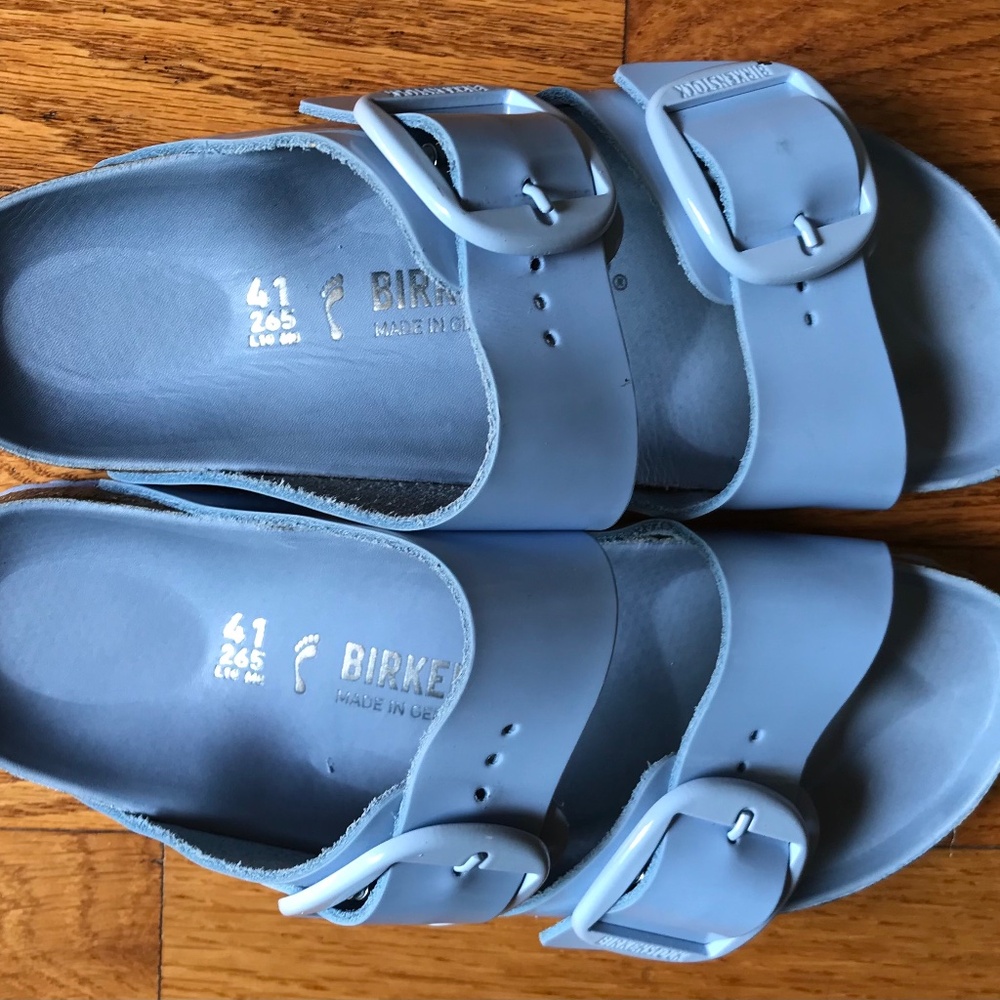 Birkenstock Arizona Big Buckle Sandal, Blue, 41